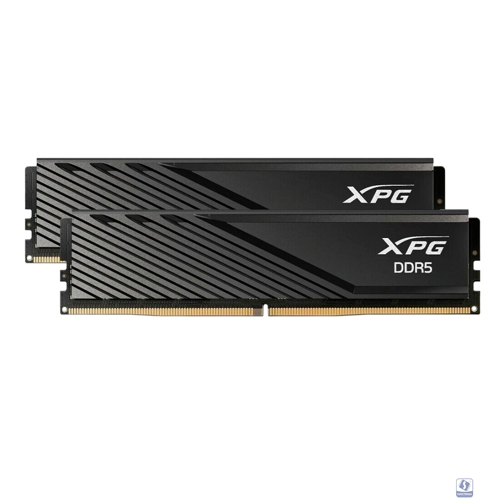 A-Data DDR5 DIMM 32GB 2x16GB 6000MHz AX5U6000C3616G-DTLABBK XPG Lancer Blade RTL PC5-48000 CL36 288-pin 1.35В kit dual rank с радиатором Ret