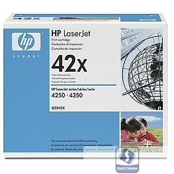 HP Q5942XD Картридж ,Black{LaserJet 4250/4350, Black, (2 x 20000 стр.)