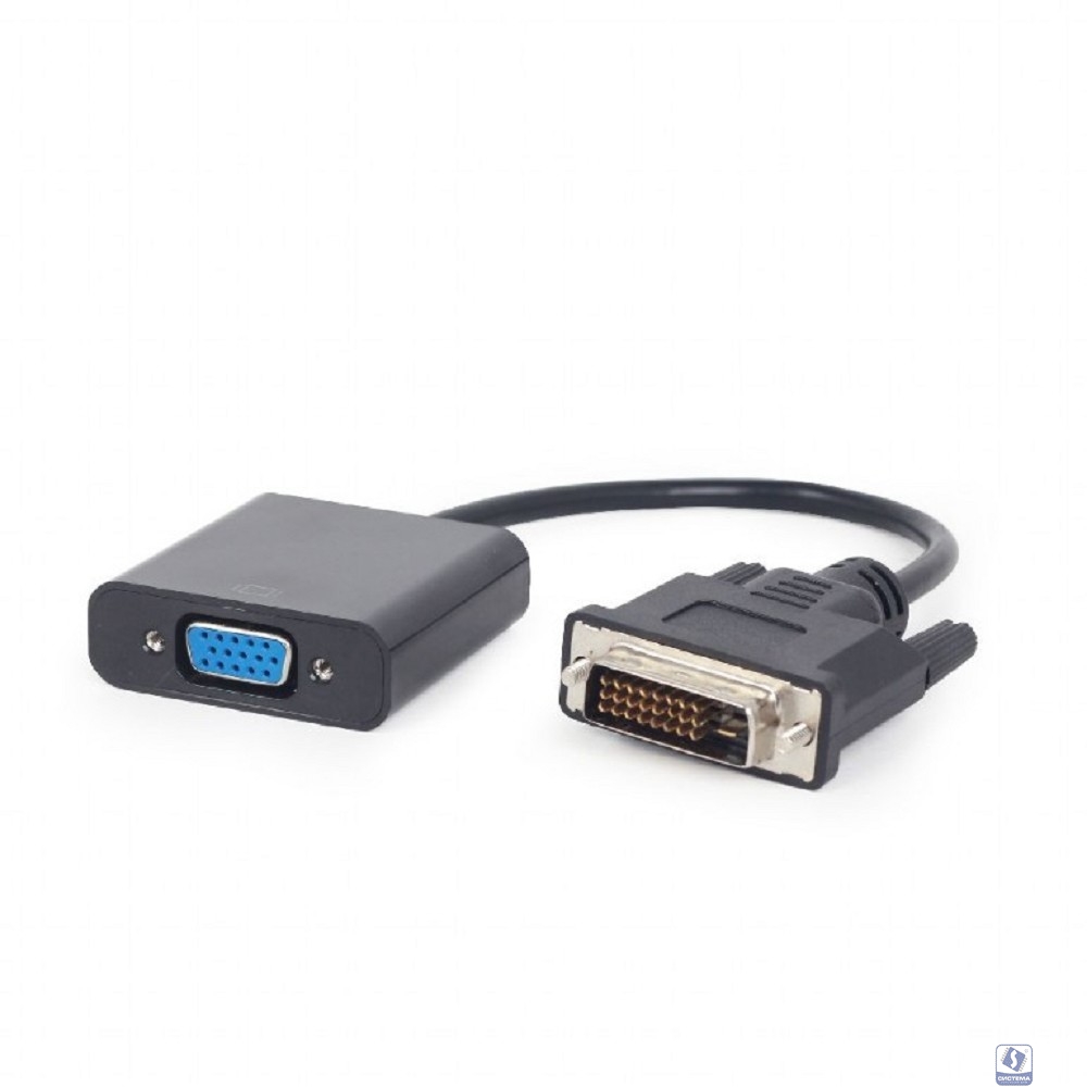 Bion Переходник с кабелем DVI-D - VGA Digital, 25M/15F, 15см [BXP-A-DVID-VGAF-01]