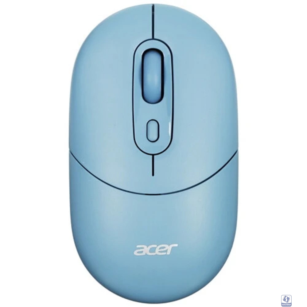 Acer OMR301 [ZL.MCECC.01S] синий оптическая (1600dpi) беспроводная BT/Radio USB (4but)