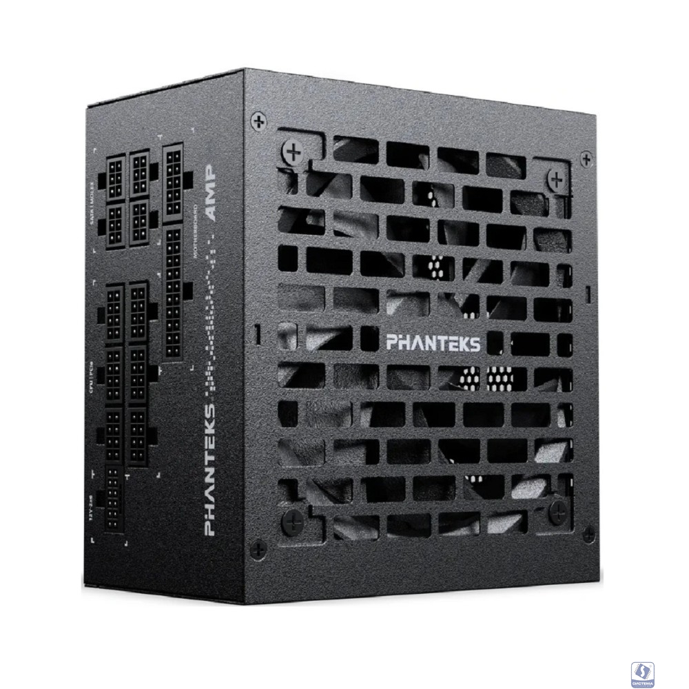 PHANTEKS AMP GH 1200W (80 Plus Platinum, ATX 3.1, PCIe 5.1, APFC, 120mm Fan, Fully Modular, Black) / PH-P1200GR_BK01
