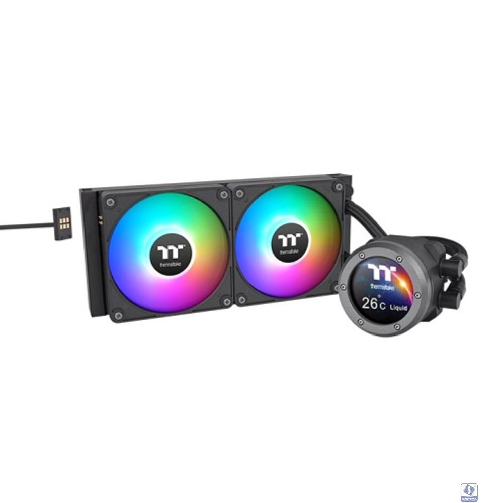 Система водяного охлаждения Thermaltake TH280 V2 Ultra EX,  140мм, Ret