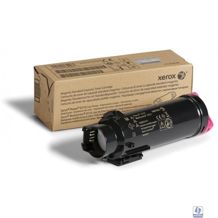 Тонер-картридж стандартной емкости для Xerox  Phaser 6510/WorkCentre 6515, пурпурный, 1000 стр. [106R03482]