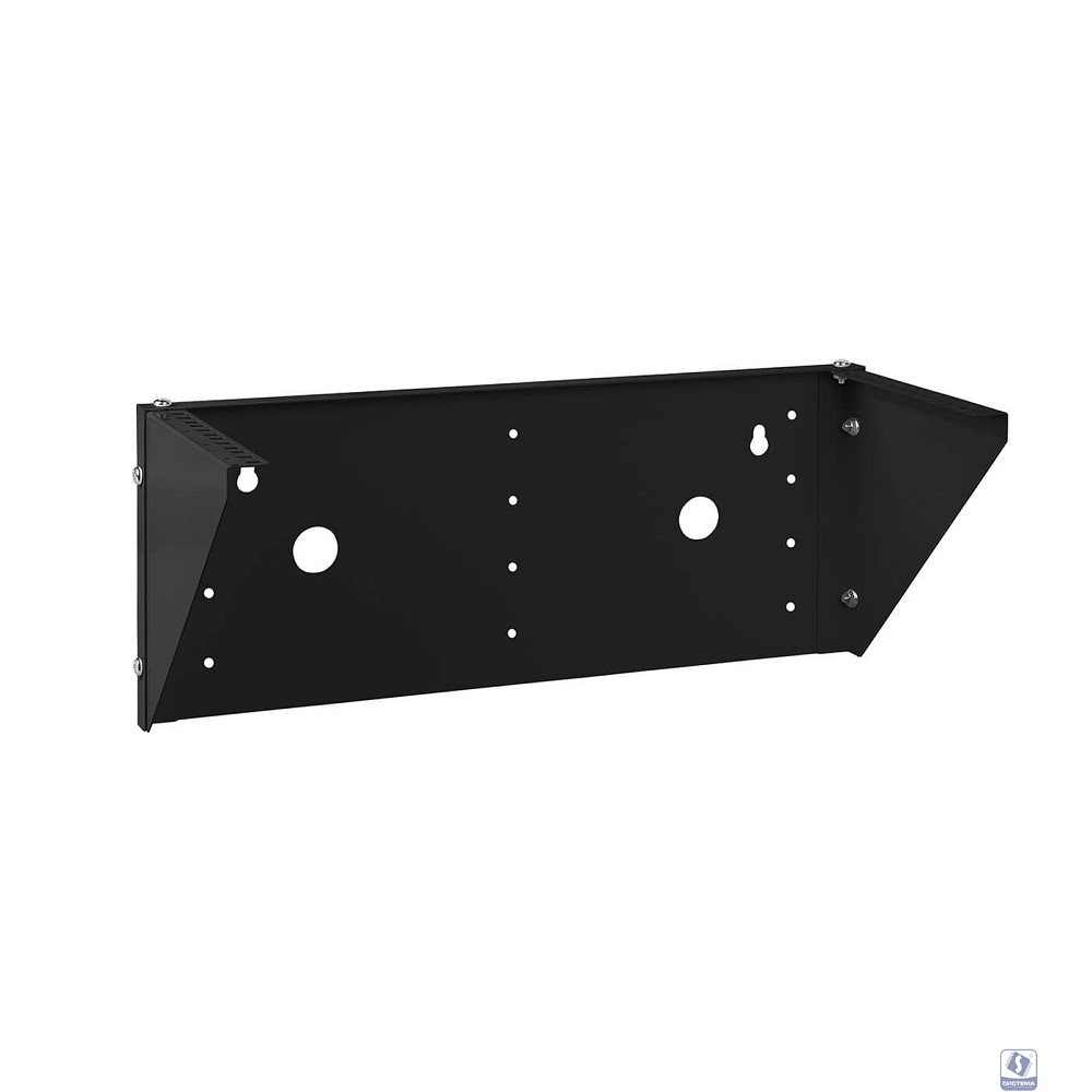 Cabeus NC-4U-V-BK Кронштейн настенный вертикальный 19" 4U, цвет черный
