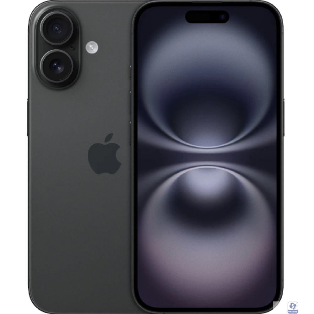 Apple iPhone 16 128GB Black [MYE73HN/A] (Sim+eSim Индия)
