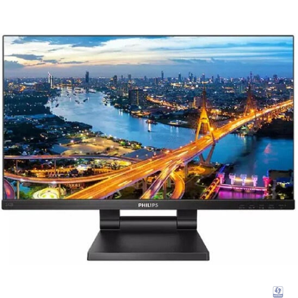 LCD PHILIPS 23.8" 242B1TC/00 черный 