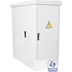 ЦМО Шкаф всепогодный напольный 24U (Ш1000 х Г900), комплектация Т1 с контроллером MC1 и датчиками