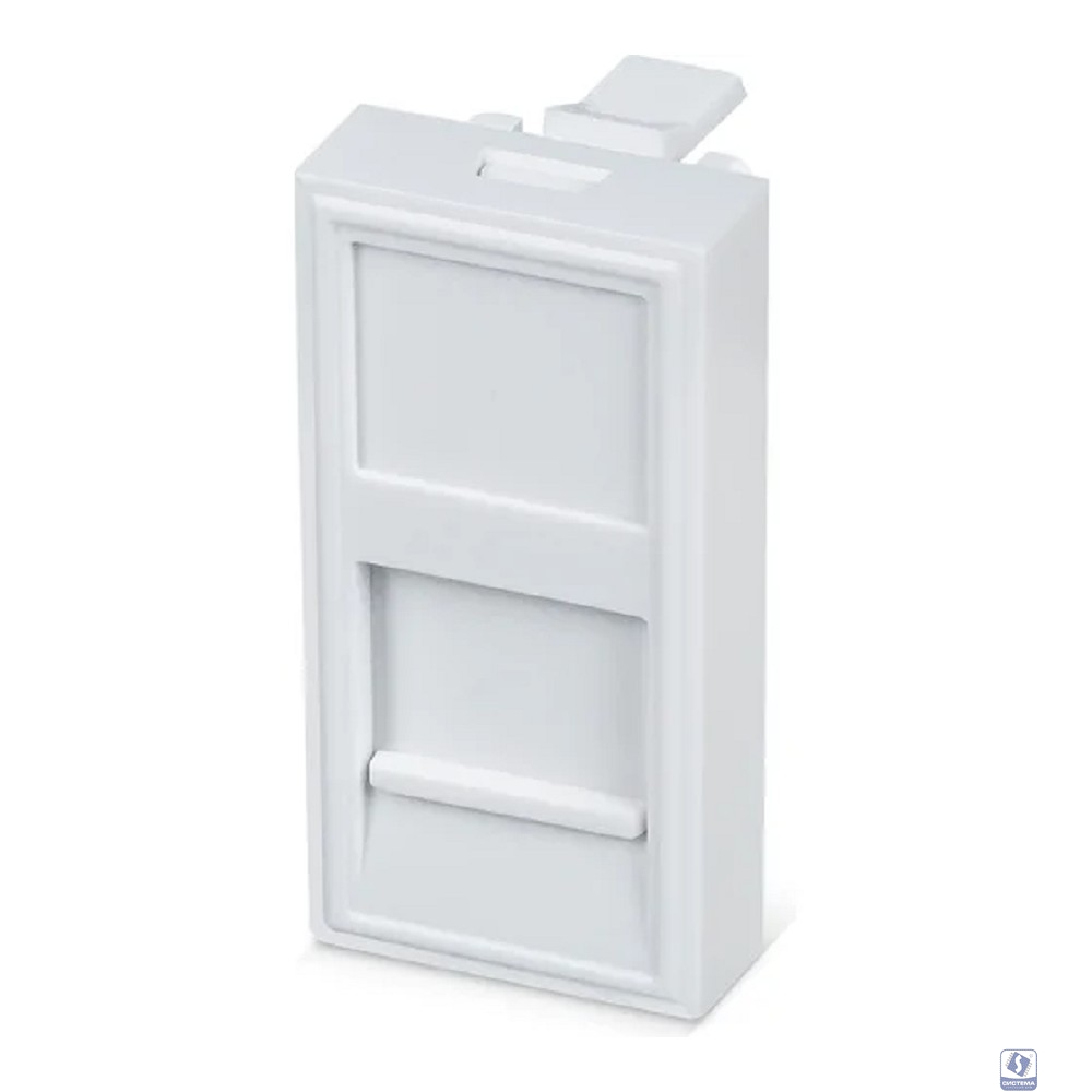 Cabeus FP-22,5-1M Вставка 45x22,5 (Mosaic) для 1 модуля формата Keystone Jack