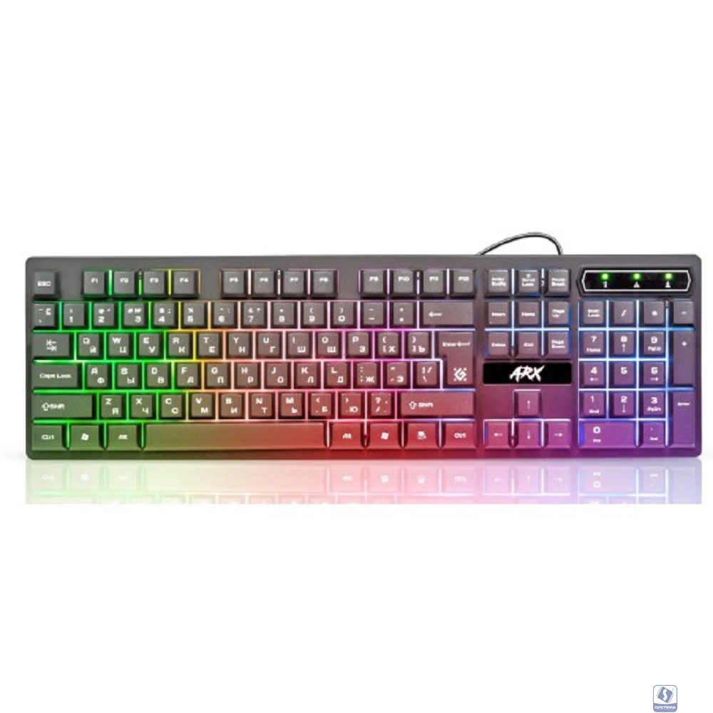 Defender Клавиатура Arx GK-196L RU [45196] 