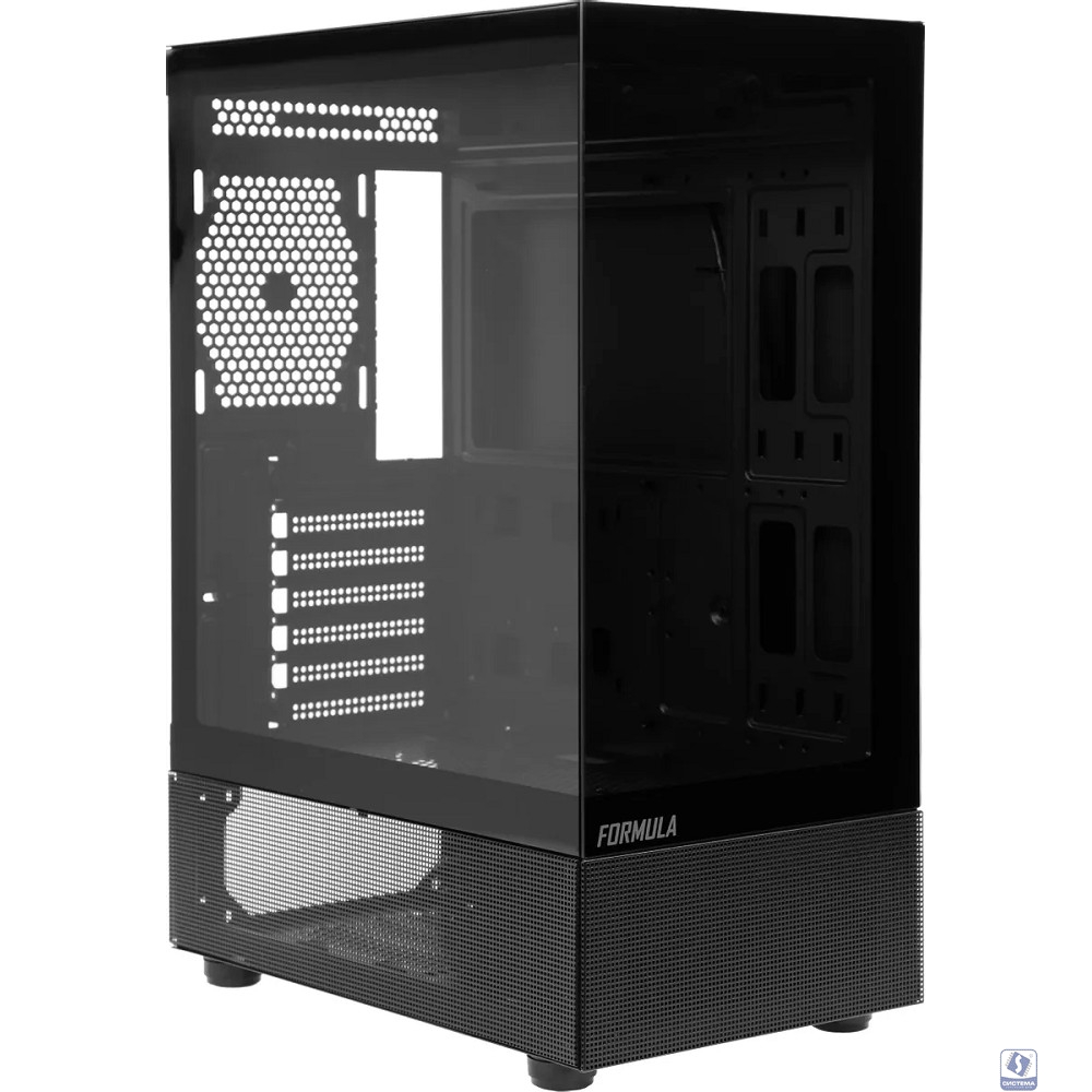 Formula Crystal Z1 Black (ATX, стекло, USB3.0 x1, USB2.0 x2)