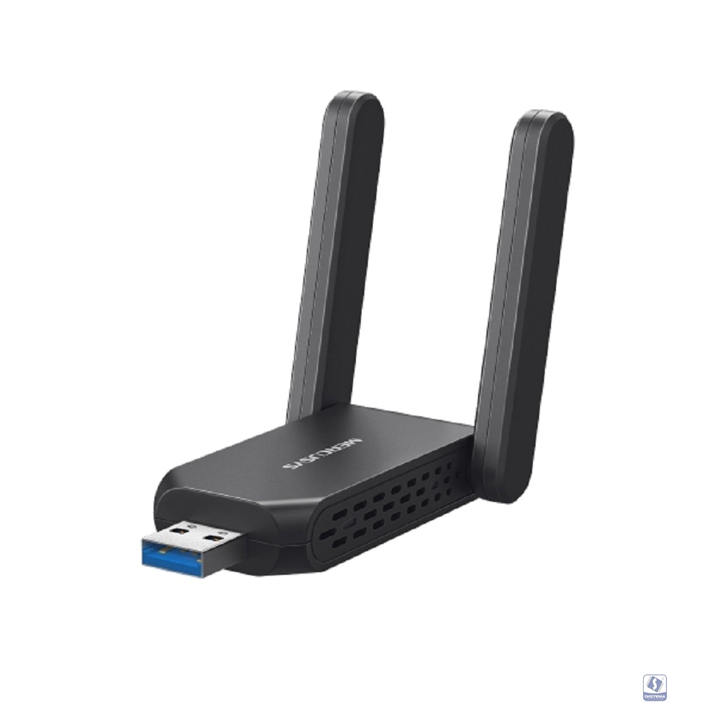 Mercusys MA72XH Двухдиапазонный USB-адаптер высокого усиления с поддержкой Wi-Fi AX1800