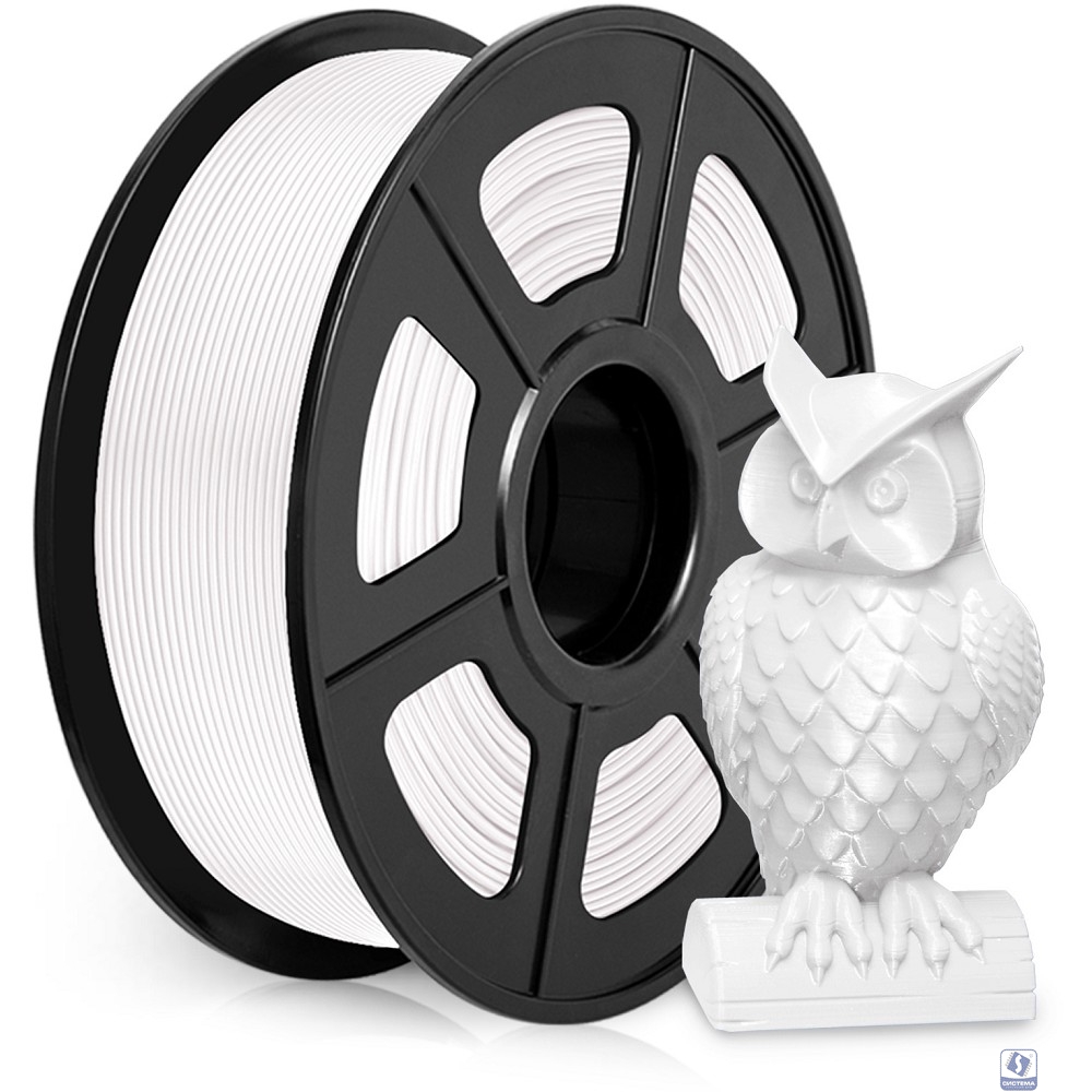 Пластик для принтера 3D Cactus CS-3D-ABS-1KG-WHITE ABS d1.75мм 1кг 1цв.