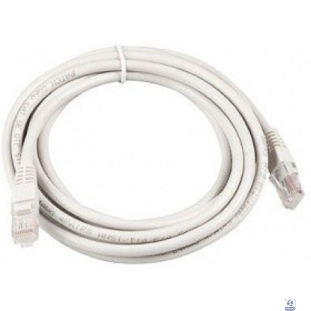 Exegate EX169509RUS Патч-корд UTP-RJ45-RJ45-5e-0,5M-GY, UTP, cat.5e, 0.5м, серый