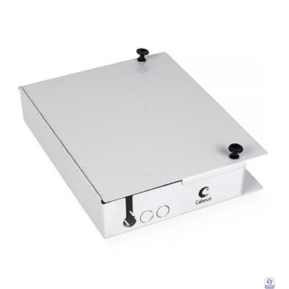 Cabeus JJT-16-ST Бокс оптический настенный на 16 ST со сплайс-кассетой и КДЗС (без пигтейлов и проходных адаптеров)