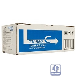 Kyocera-Mita TK-560C Картридж, Cyan 