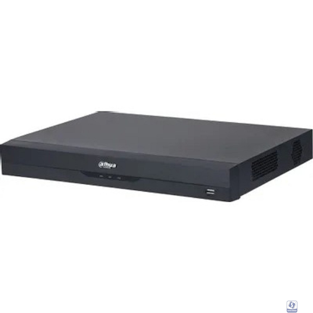 DAHUA DHI-NVR4232-EI 32-канальный IP-видеорегистратор 4K, H.265+, видеоаналитика, входящий поток до 256Мбит/с, 2 SATA III до 16Тбайт