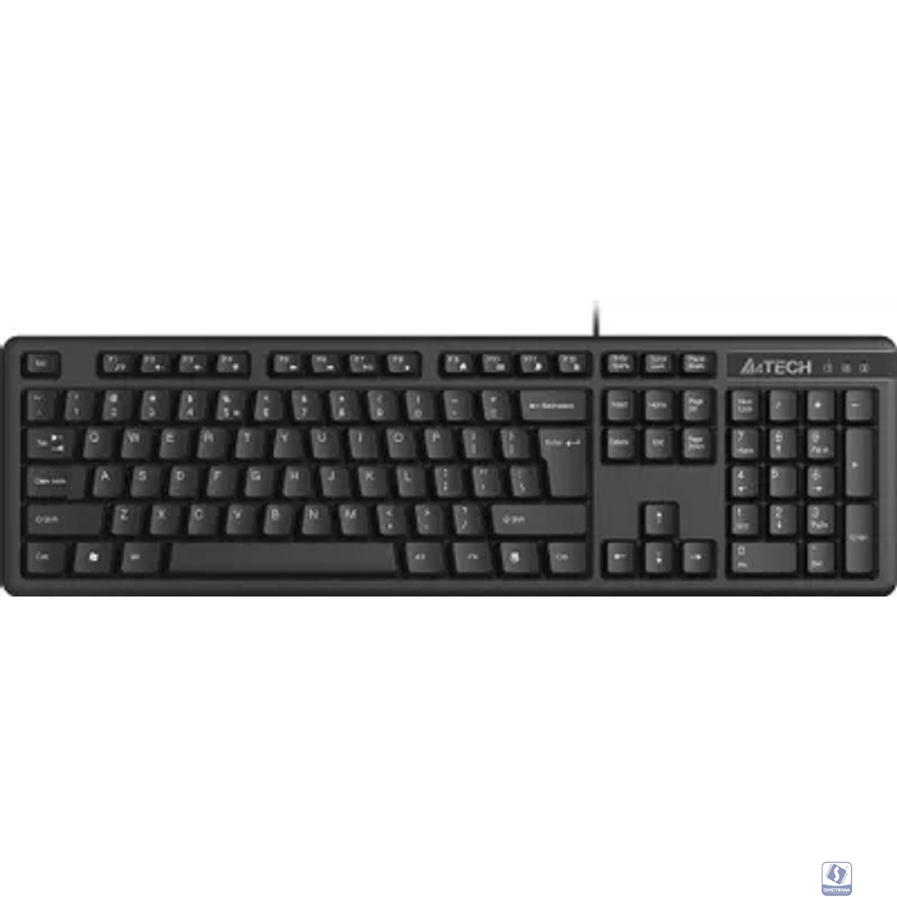 Клавиатура A4Tech KKS-3 черный USB [1933333]