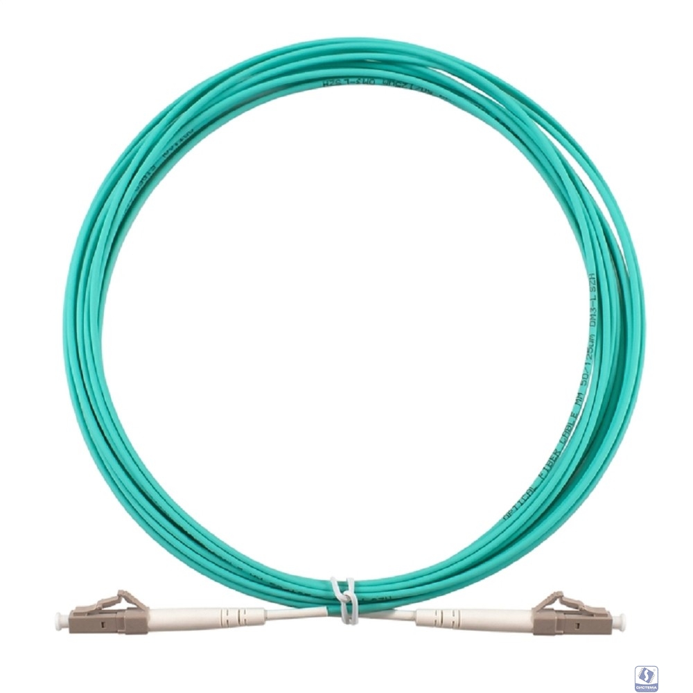 Exegate EX295145RUS Патч-корд волоконно-оптический FC-S-503-LC-LC-5M-LSZH (Шнур ВО MM 50/125 (OM3), LC/UPC-LC/UPC, Simplex, LSZH, 5м)