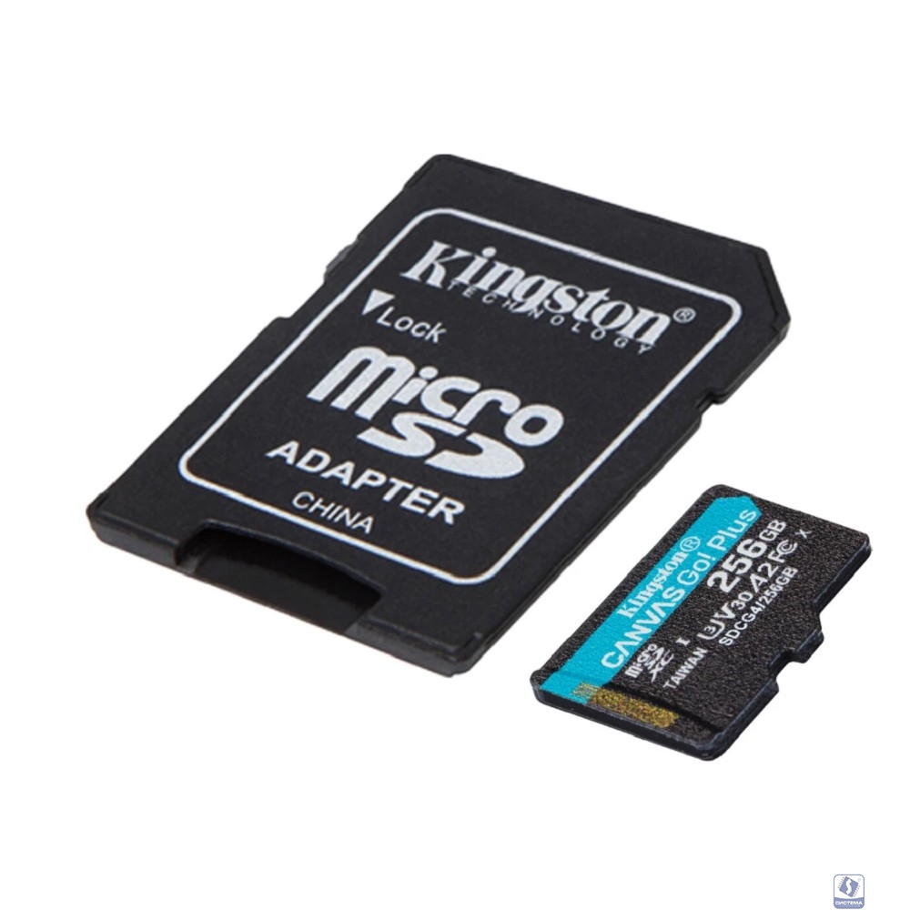 Micro SecureDigital 256GB Kingston SDCG4/256GB Canvas Go! Plus A2 + adapter