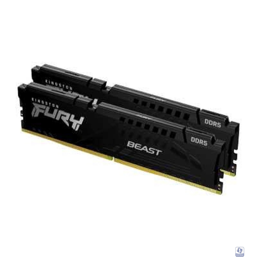 Kingston DDR5 DIMM 32GB Kit (2x16Gb) 5200 MT/s CL40 KF552C40BBK2-32