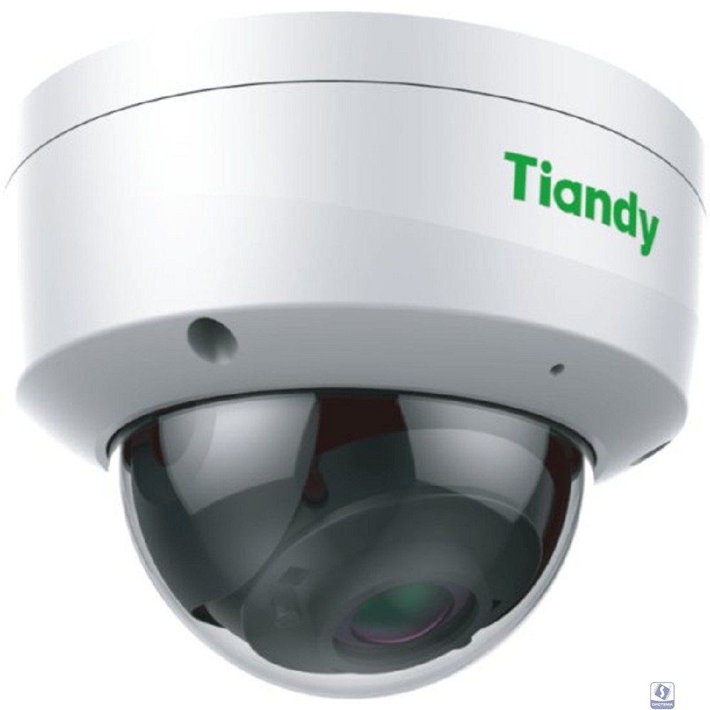 Tiandy TC-C32KS I3/E/Y/C/SD/2.8mm/V4.2 1/2.8" CMOS, F1.6, Фикс.обьектив., 120dB, 30m ИК, 0.002Люкс, Up to 1920x1080@30fps, 512 GB SD card спот, микрофон, IP66,IK10, PoE, Металлический + макролоно
