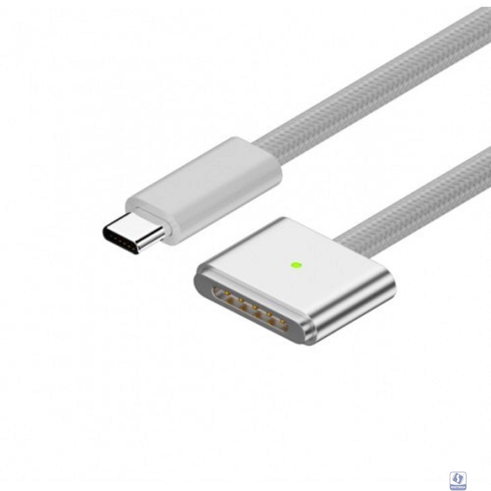 KS-is KS-806gen3-W-2 Кабель для зарядки USB-C M Magsafe 2 F, 2м белый