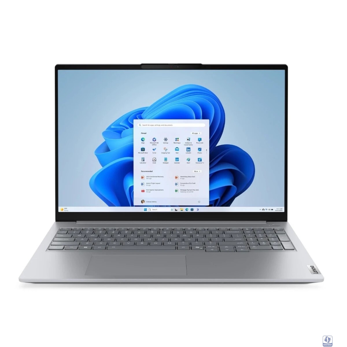 Lenovo ThinkBook 16 G8 IAL [21SK0030GQ] (КЛАВ.РУС.ГРАВ.) Grey 16" 
