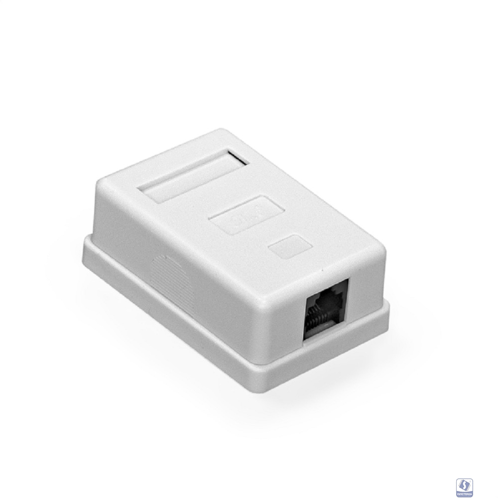 Exegate EX292844RUS Розетка внешняя ExeGate SM1-RJ45-C6 RJ-45 кат.6 UTP Krone/110