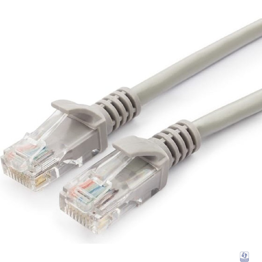 Гарнизон PC-UTP-5e-1.5 кат.5e, Патч-корд UTP 1.5м, литой, многожильный (серый)