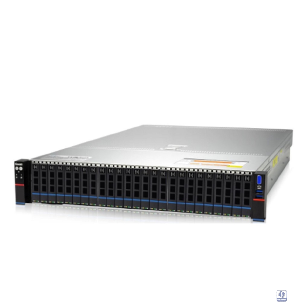 Gooxi SL201-D25RE 2U,2xLGA3647; 24x DDR4; 25x 2.5" SATA/SAS,12Gb/s SAS expander; 2x 2.5" rear SAS/SATA; 2x 2.5" rear NVMe; 2х M.2 NVMe 2280;1xPCIe x16;4xPCIe x8; OCP3.0; 2x 1GbE i350; 2x1300W