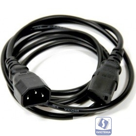 VCOM CE001-CU0.5-1.8 Кабель монитор - компьютер 220V (UPS -> устройство) <VDE> 3G*0.5mm2 , 1.8м VCOM CE001-CU0.5-1.8 Кабель монитор - компьютер 220V (UPS -> устройство) <VDE> 3G*0.5mm2 , 1.8м