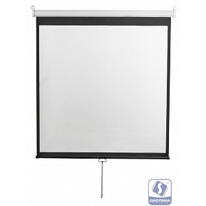 Digis Optimal-D [DSOD-1108] Экран настенный, формат 1:1, 167", 308x309, рабочая поверхность 300x300, MW