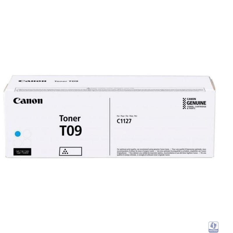 Canon 3019C006 Тонер синий Toner 09 Cyan (5900 стр.)
