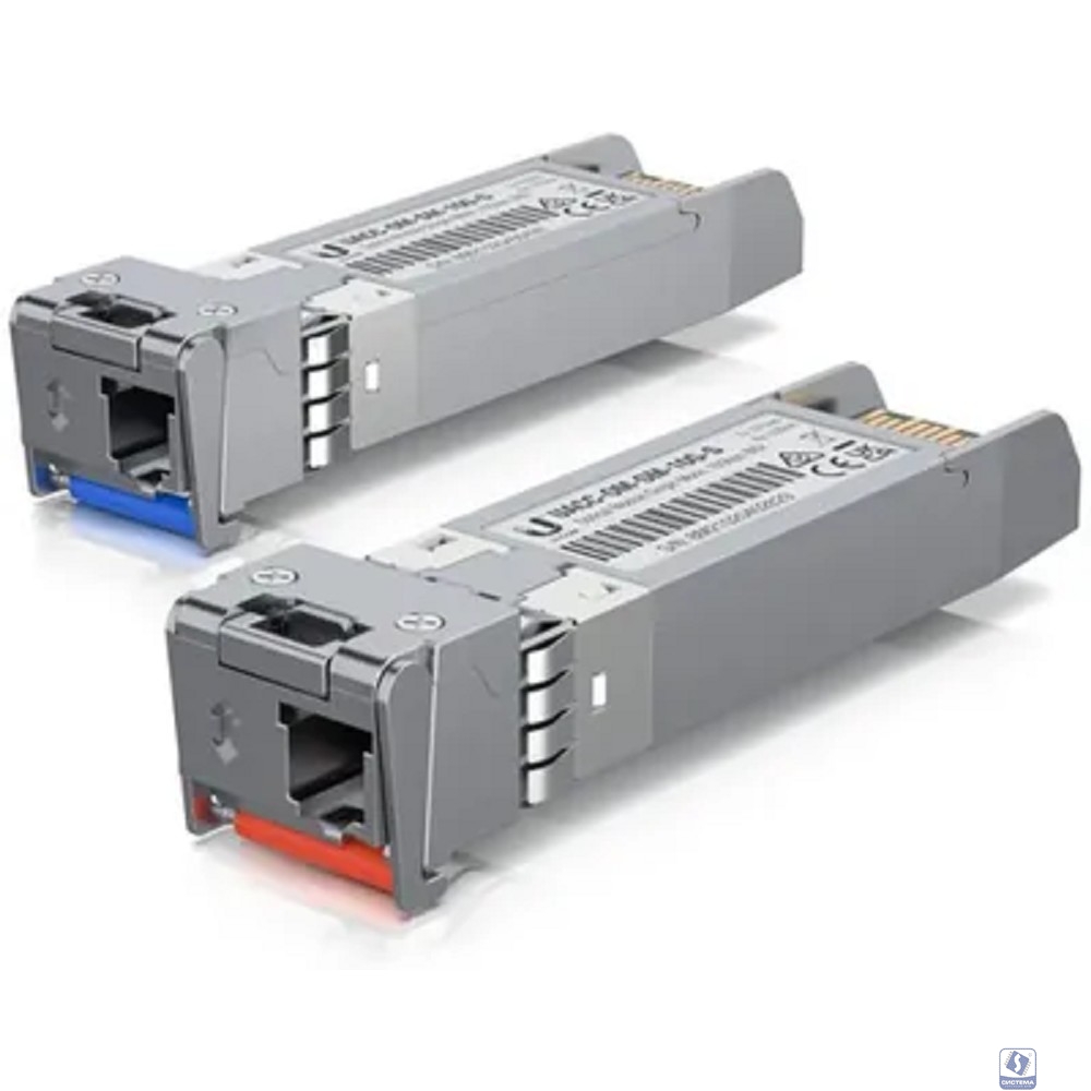 UBIQUITI UACC-OM-SM-10G-S-2 Пара трансиверов SFP+, BiDi, Single Mode, LC, 10 км