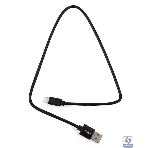 Cablexpert Кабель для Apple CC-S-APUSB01Bk-0.5M, AM/Lightning, серия Silver, длина 0.5м, черный, блистер