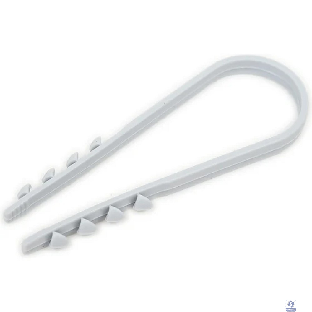 PROconnect (07-4503-3) Дюбель-хомут 19-25мм, круглый, серый (100 шт/уп)