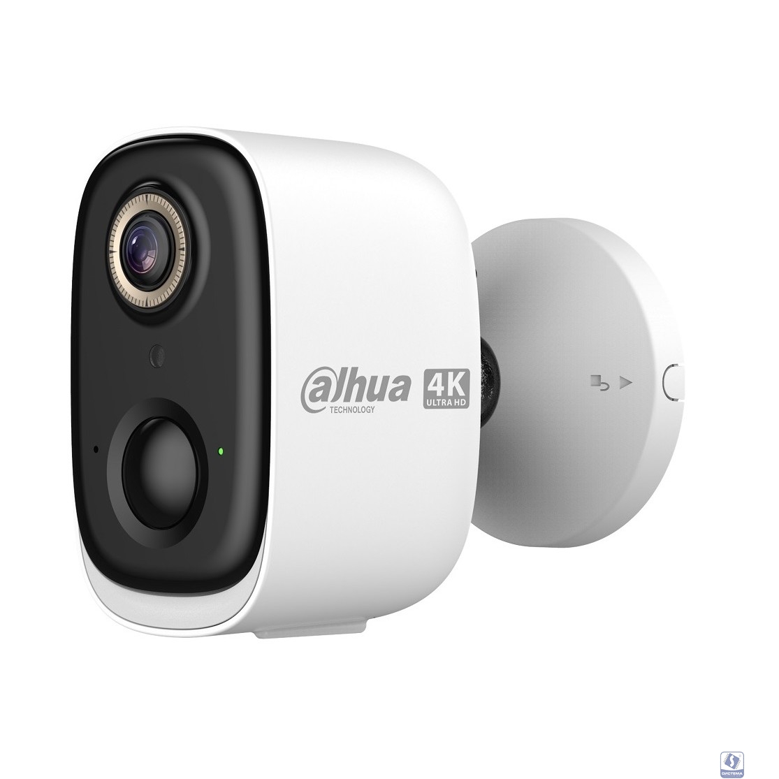 DAHUA DH-BF8H (DH-IPC-BF8HP-0210B) Уличная цилиндрическая IP-видеокамера 8Мп;1/2.82” CMOS;2.1мм обнаружение людей,обнаружение транспортных средств; ИК 15м, LED 10м; встроенные микрофон+динамик; Wi-Fi