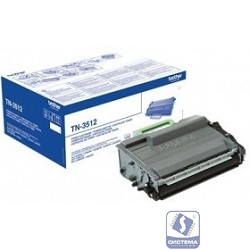 Brother TN-3512 Тонер-картридж, Black HLL6300DW/6400DW/DWT/DCPL6600DW/MFCL6800DW/6900DW (12000стр)(TN3512)