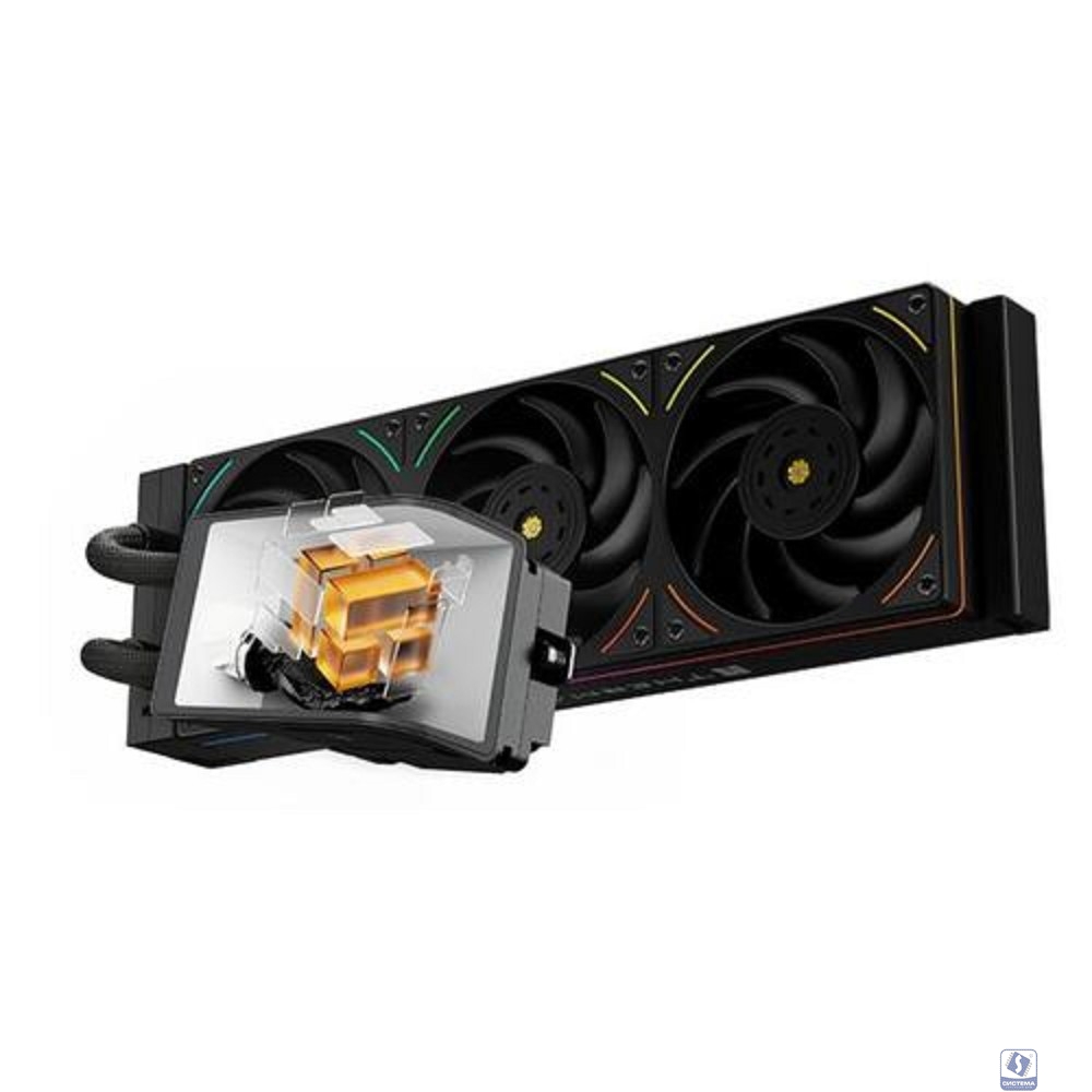 Thermalright Система водяного охлаждения Wonder Vision 360 UB ARGB Black / 3x120mm ARGB PWM Fans / TRWV360UBAB