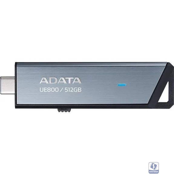A-DATA Flash Drive 512GB Type-C UE800 AELI-UE800-512G-CSG USB3.2 серебристый
