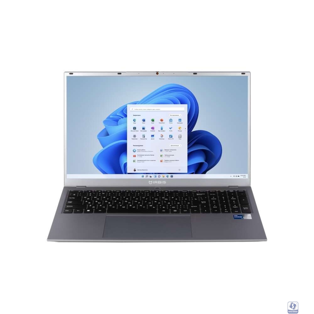 IRBIS 17NBP4503 17.3" FHD (1920x1080) IPS 300cd,Core i5-1235U,16Gb DDR4-3200(1),512Gb SSD,Wi-Fi 6+BT 5,5800mAh,Kbd Backlit,FPS,TPM 2.0,2.2kg,Grey,1y warranty,Win11Pro'