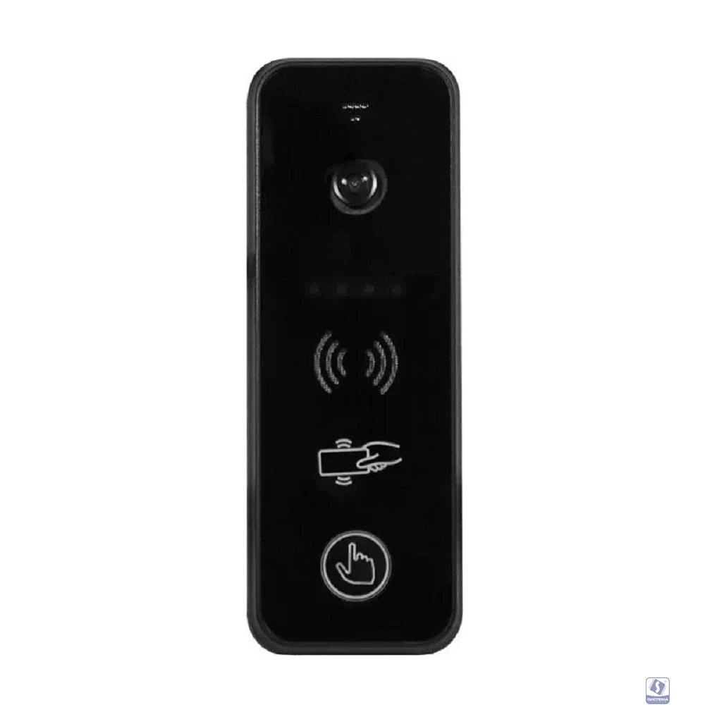  Вызывная видеопанель Tantos iPanel 2 HD EM (Black)  со встроенным считывателем и  с автономным контроллером на 150 карт формата Em-marin 