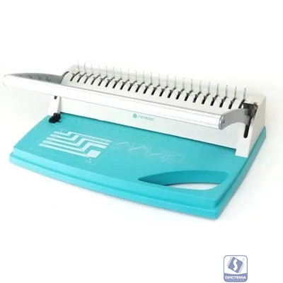 ГЕЛЕОС Переплетчик БП-9+ бирюзово-белый