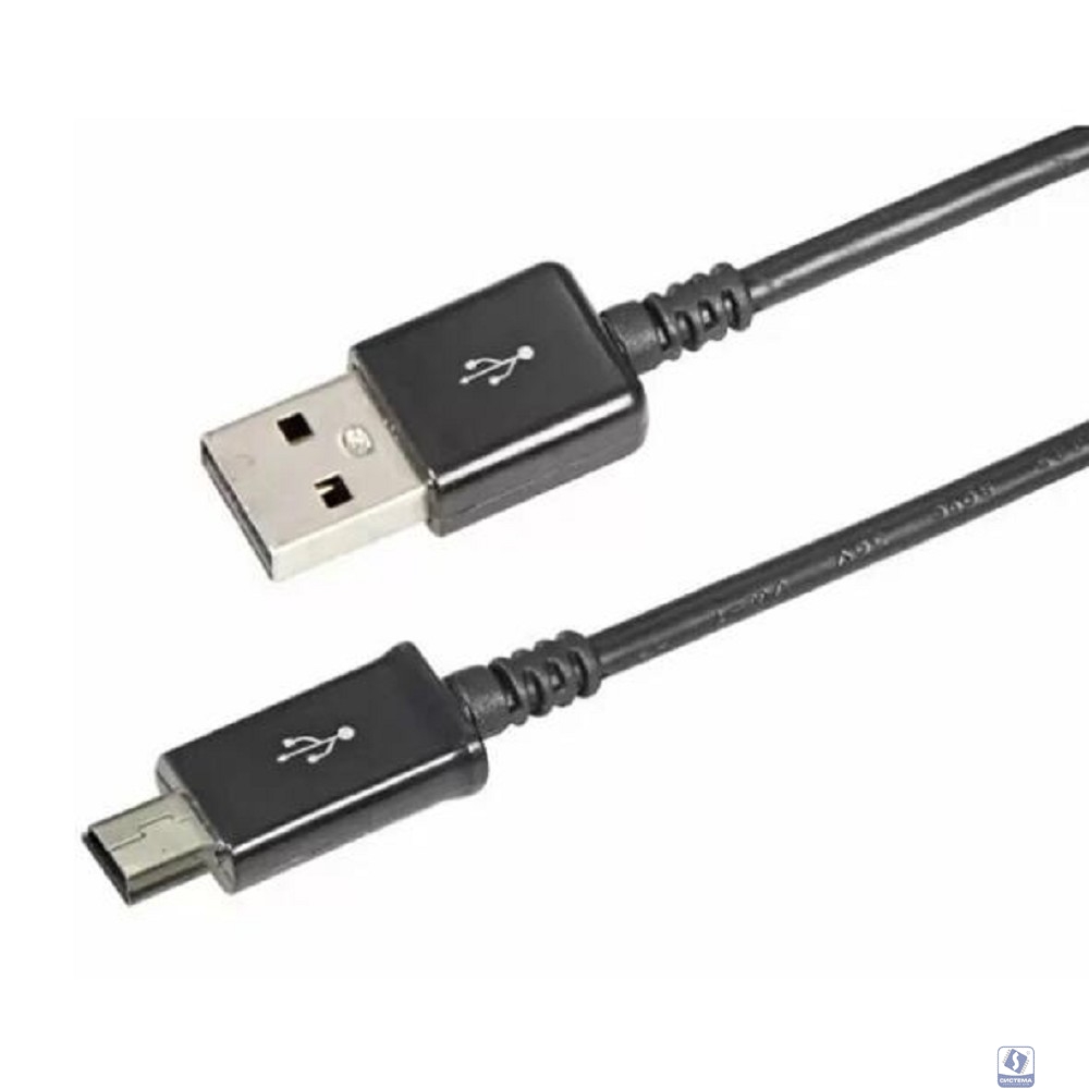 Rexant (18-4268-20) Кабель USB-A – micro USB, 1А, 1м, черный, длинный штекер