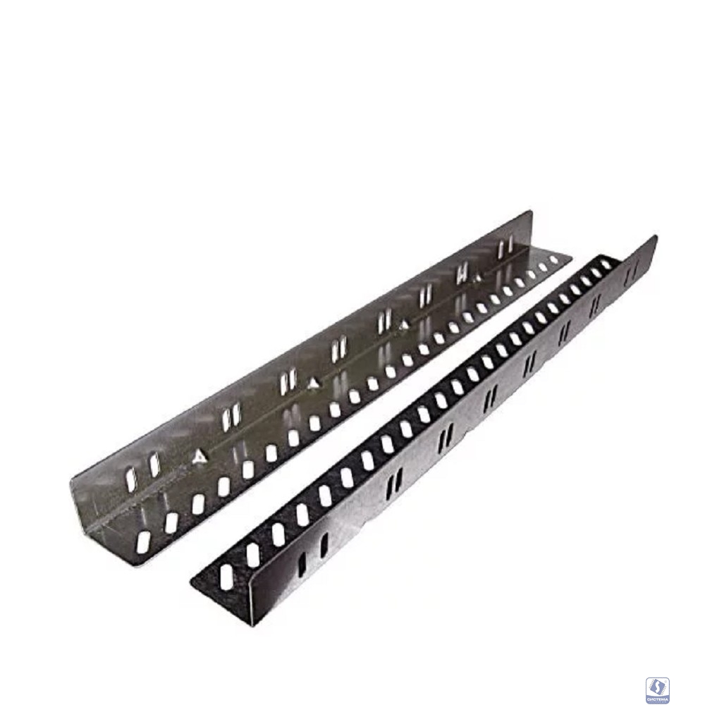 ЦМО Комплект уголков опорных (направляющие) для напольных шкафов, глубина 450 мм, нагрузка до 50 кг. (УО-45)  (2шт.)