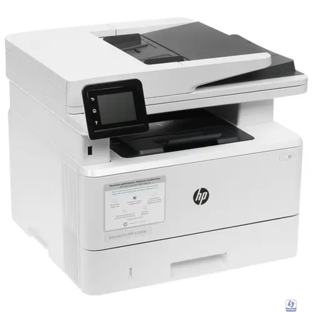HP LaserJet Pro 4103fdn А4, МФУ, лазерное, черно-белое, 40стр/мин, 1200dpi, 1200МГц, 512Мб, АПД, 100+250, Ethernet /USB, 3050стр/картридж (2Z628A#BBU) 