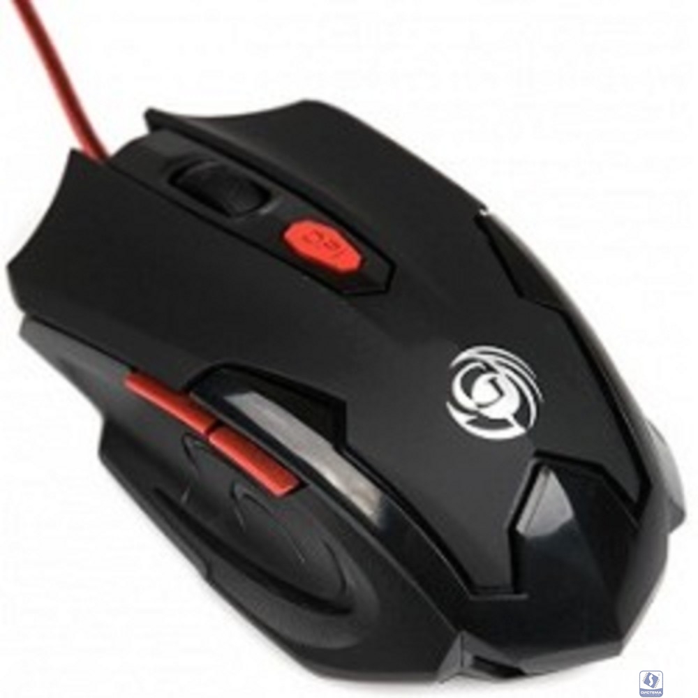 Мышь MGK-10U Dialog Gan-Kata - игровая, 6 кнопок + ролик прокрутки, USB, черная           