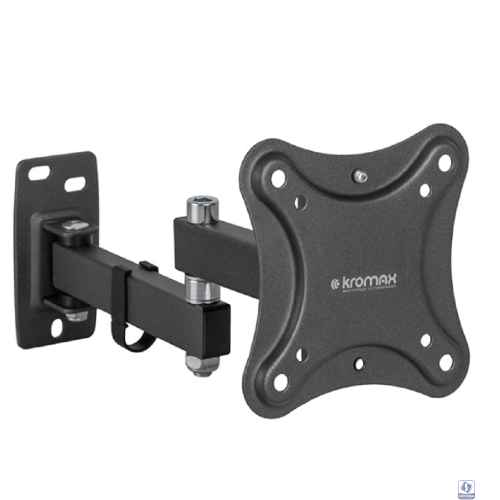 Kromax CORBEL-3 черный 10"-32" макс.25кг настенный поворот и наклон Kromax CORBEL-3 черный 10"-32" макс.25кг настенный поворот и наклон