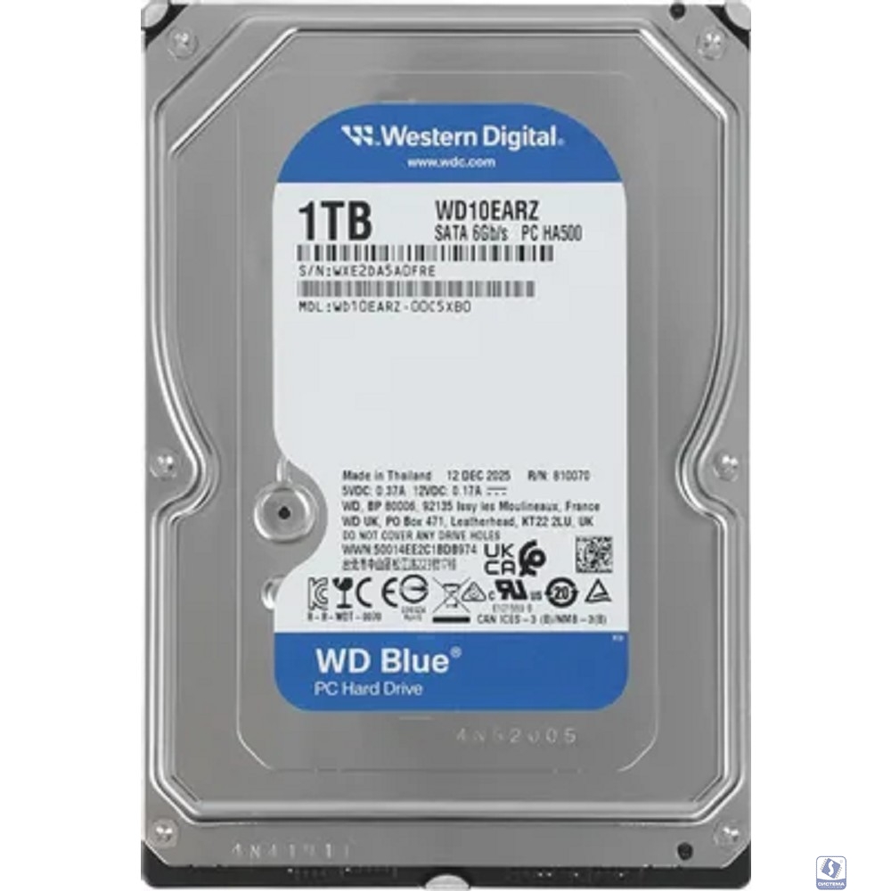 1TB WD Blue (WD10EARZ) 