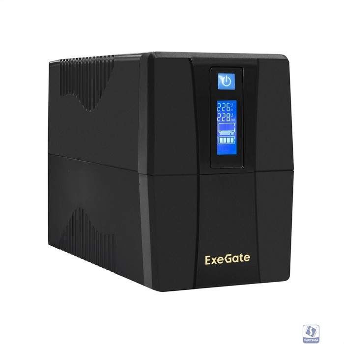 Exegate EX292789RUS ИБП ExeGate Power Smart ULB-1000.LCD.AVR.4C13 <1000VA/550W, LCD, AVR, 4*C13, Black>
